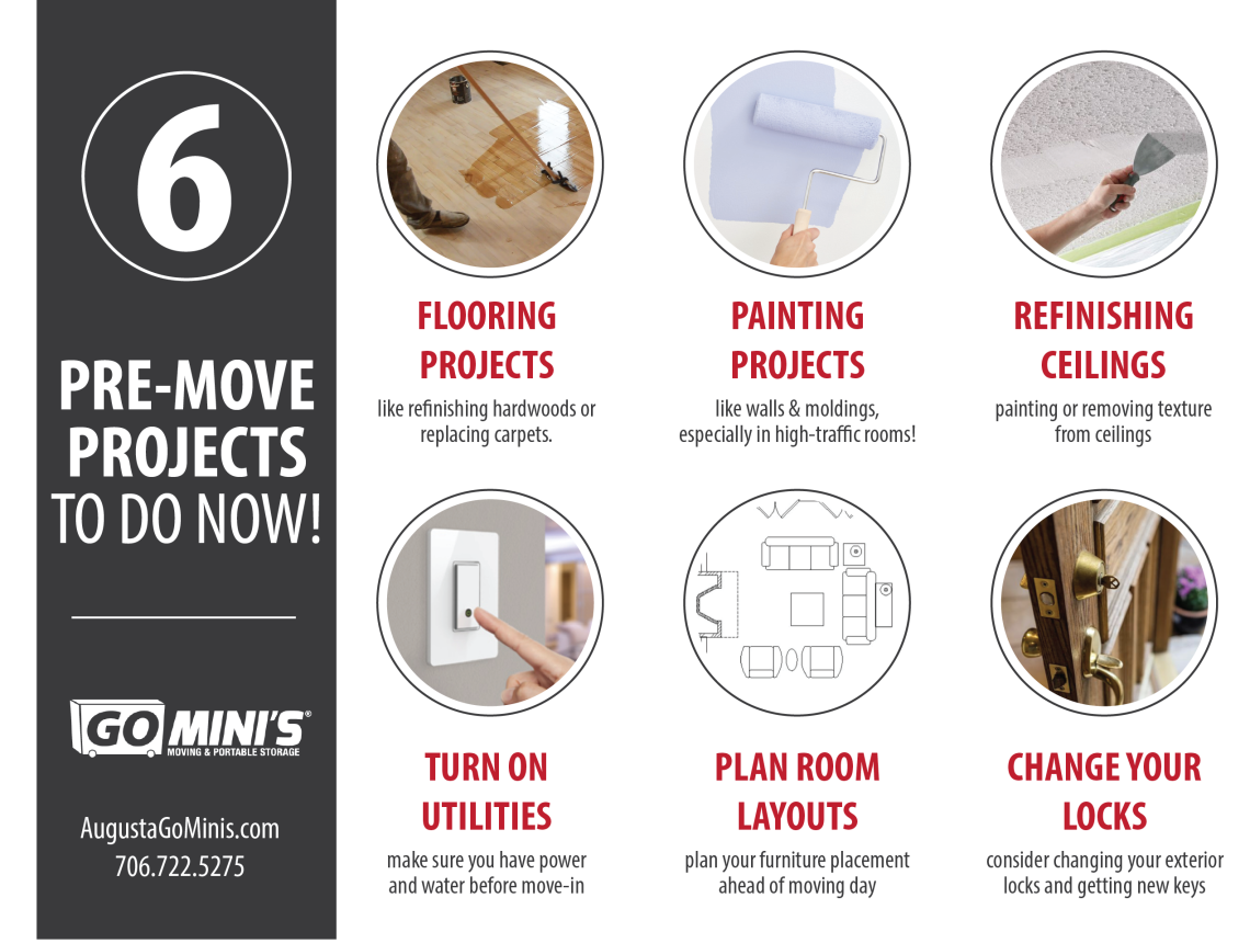 6 pre-move projects to do now