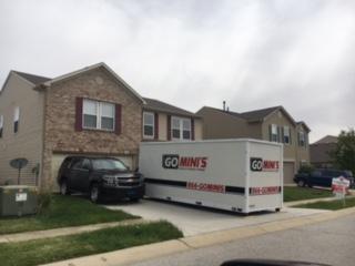 Go Mini's unit in front of house