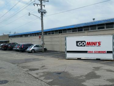 go minis unit in parking lot